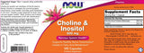 Cholin & Inositol 500 mg – 100 Kapseln