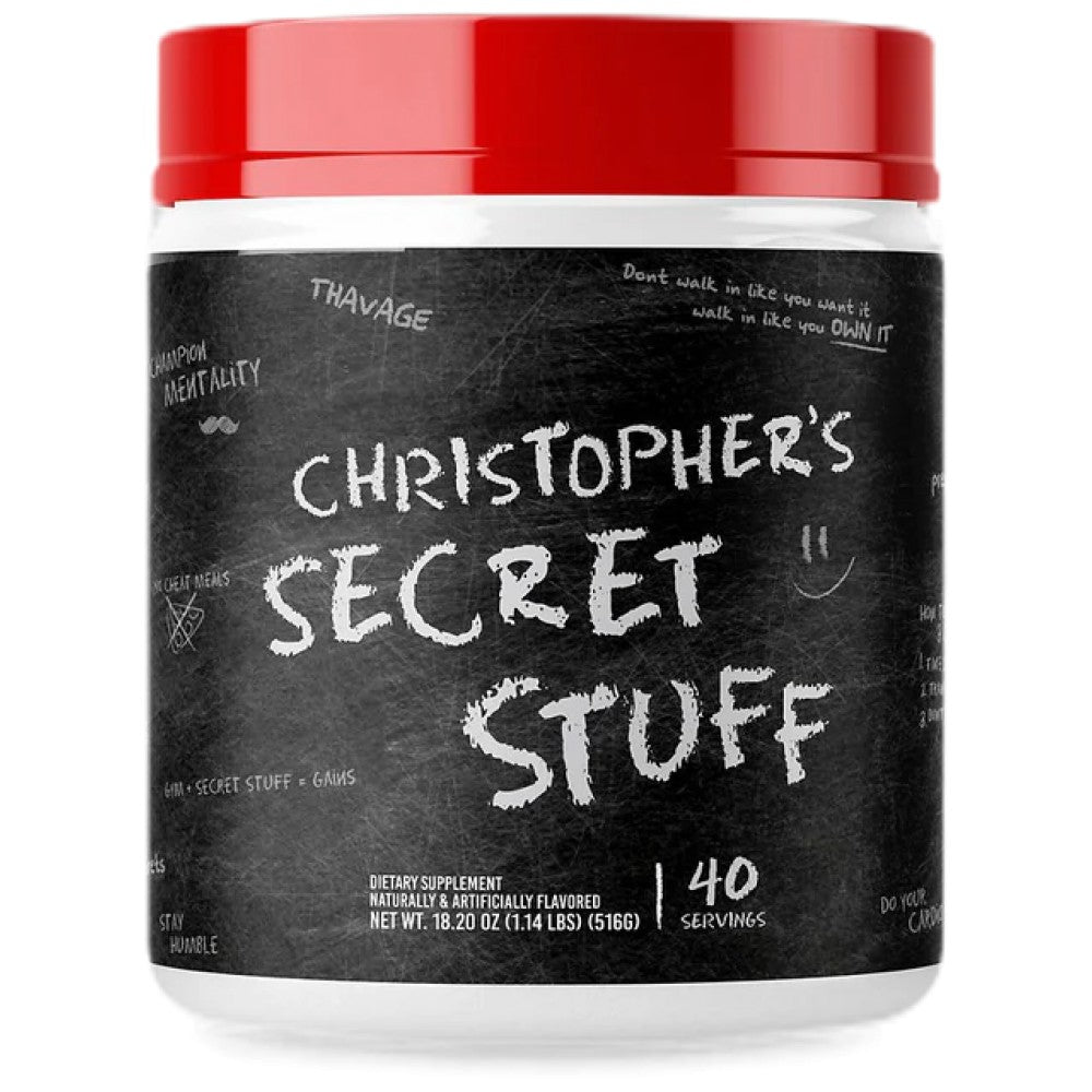 Christophers geheime Sachen | Champion Pre-Workout – 516 Gramm