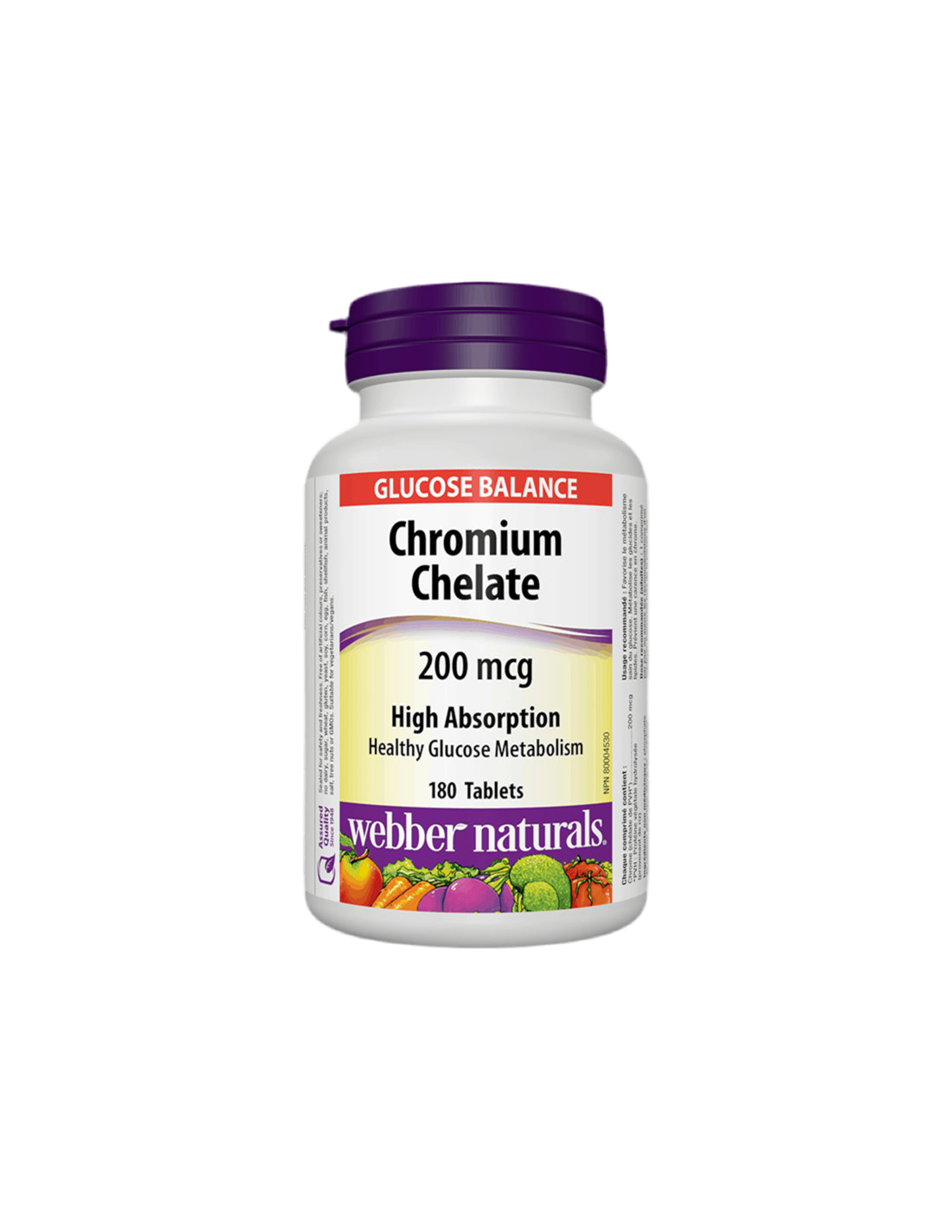 Chromchelat/Chrom (Chelat) 200 µg x 180 Tabletten