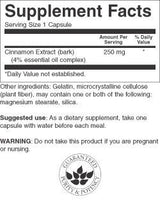Zimtextrakt 250 mg – 90 Kapseln