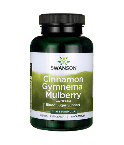 Zimt-Gymnema-Mulberry-Komplex 525 mg – 120 Kapseln