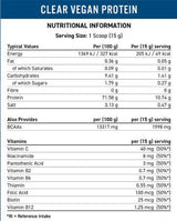 Klares veganes Protein – 600 Gramm