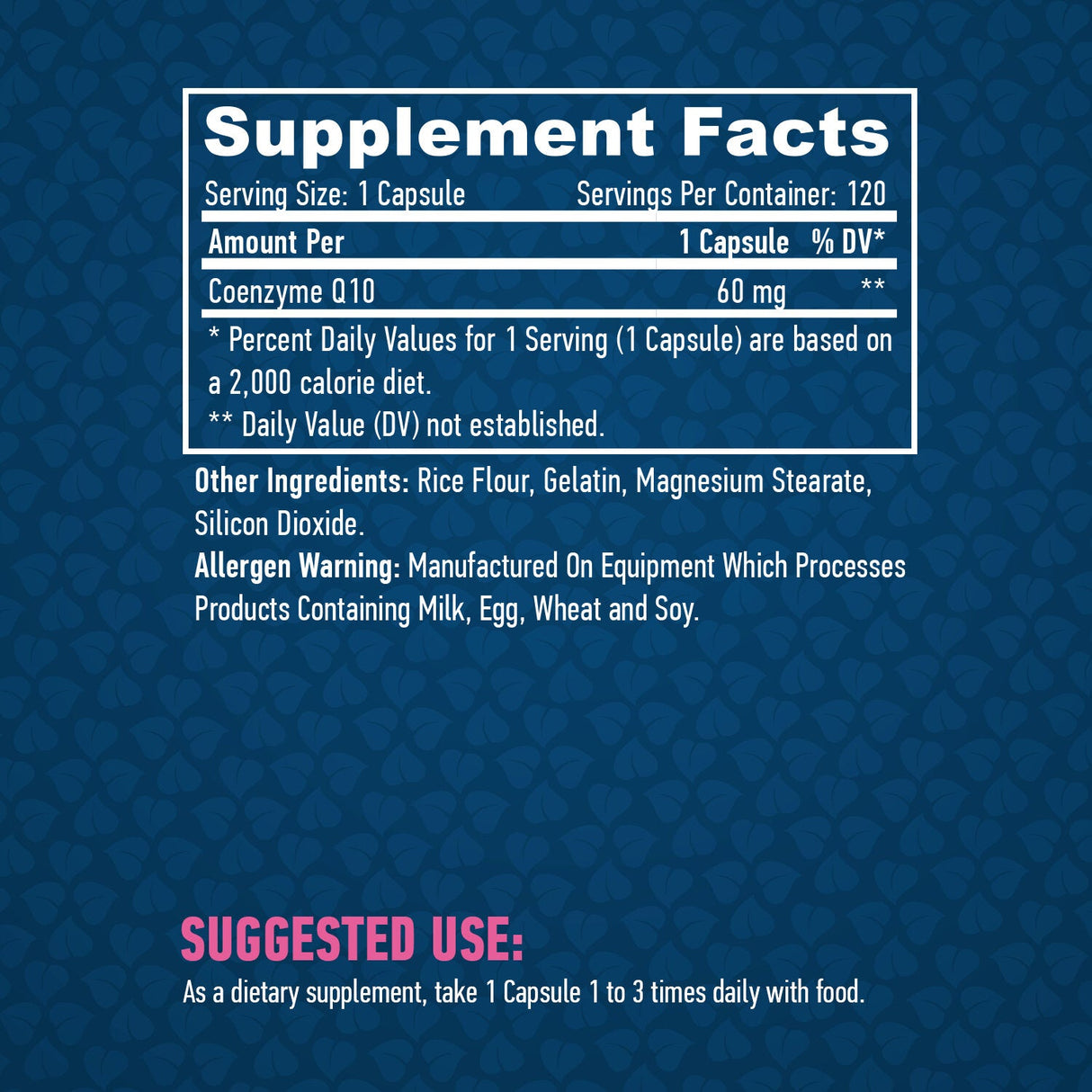 Co-Q10 60 mg./120 Kapseln.