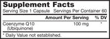 Co-Q10 (Ubiquinon) 100 mg – 60 Kapseln