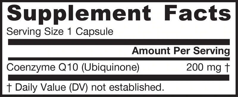 Co-Q10 (Ubiquinon) 200 mg – 60 Kapseln