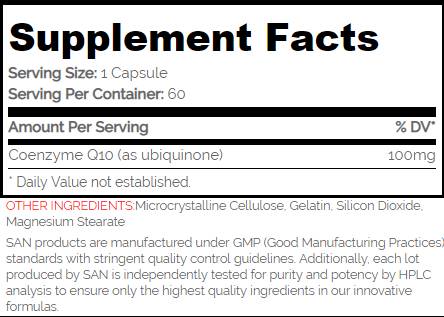 CoQ10 100 mg – 60 Kapseln