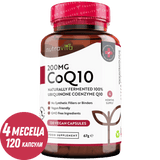CoQ10 200 mg (Ubiquinon)/120 Kapseln, 120 Tage/ <tc>Nutravita</tc>