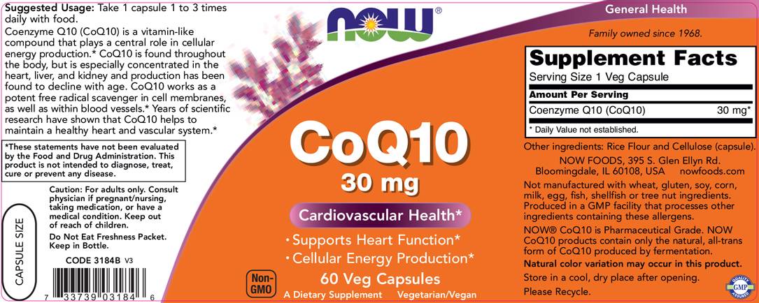 CoQ10 30 mg – 60 Kapseln