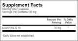 CoQ10 30 mg – 60 Kapseln
