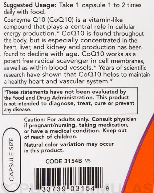 CoQ10 60 mg – 60 Kapseln