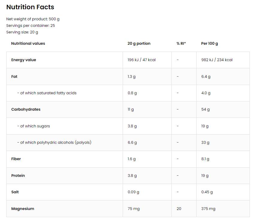 Cocoa Fit/Gesundes Kakaogetränk 500 Gramm