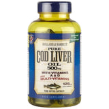Lebertran 500 mg | Mit Multivitaminen – 180 Gelkapseln