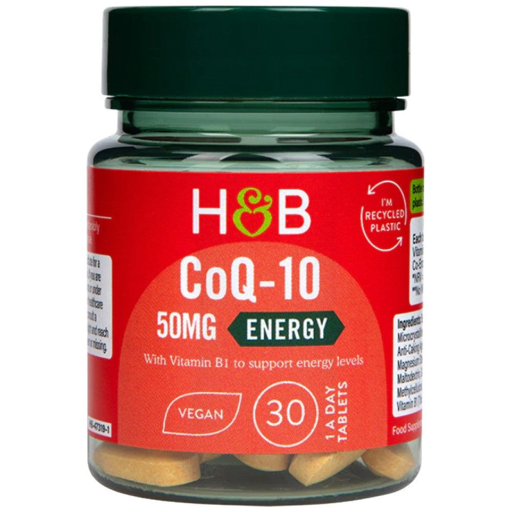 Coenzym Q10 50 mg – 30 Tabletten