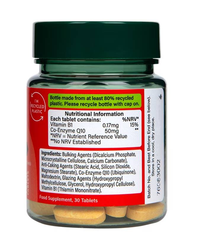 Coenzym Q10 50 mg – 30 Tabletten