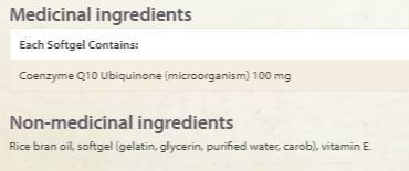 Coenzym Q10 100 mg - 60 Gelkapseln
