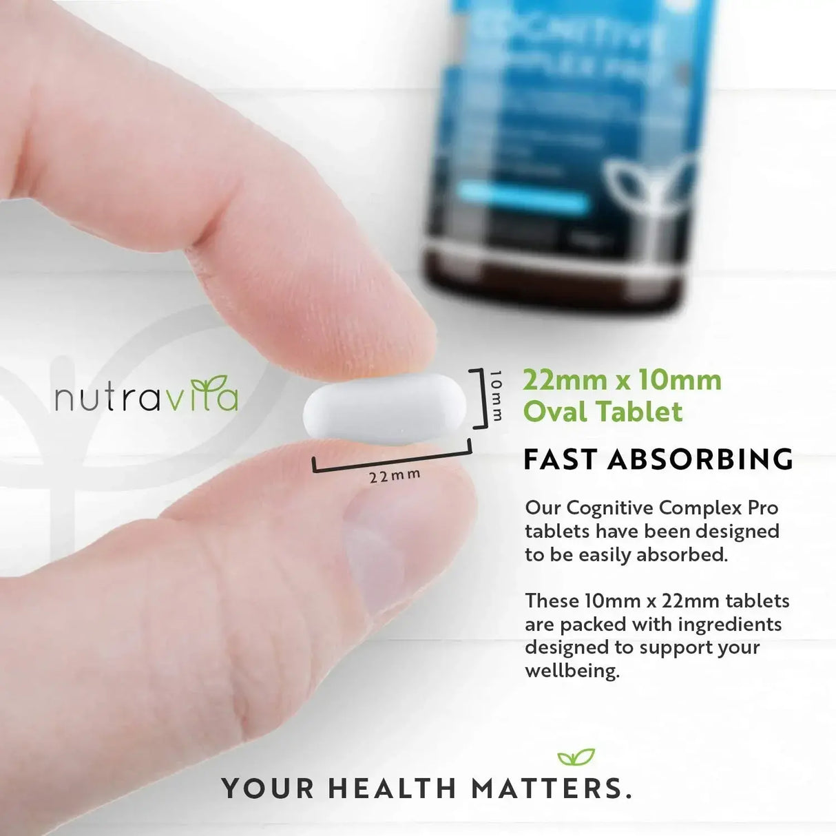 Cognitive Complex Pro 180 vegane Tabletten