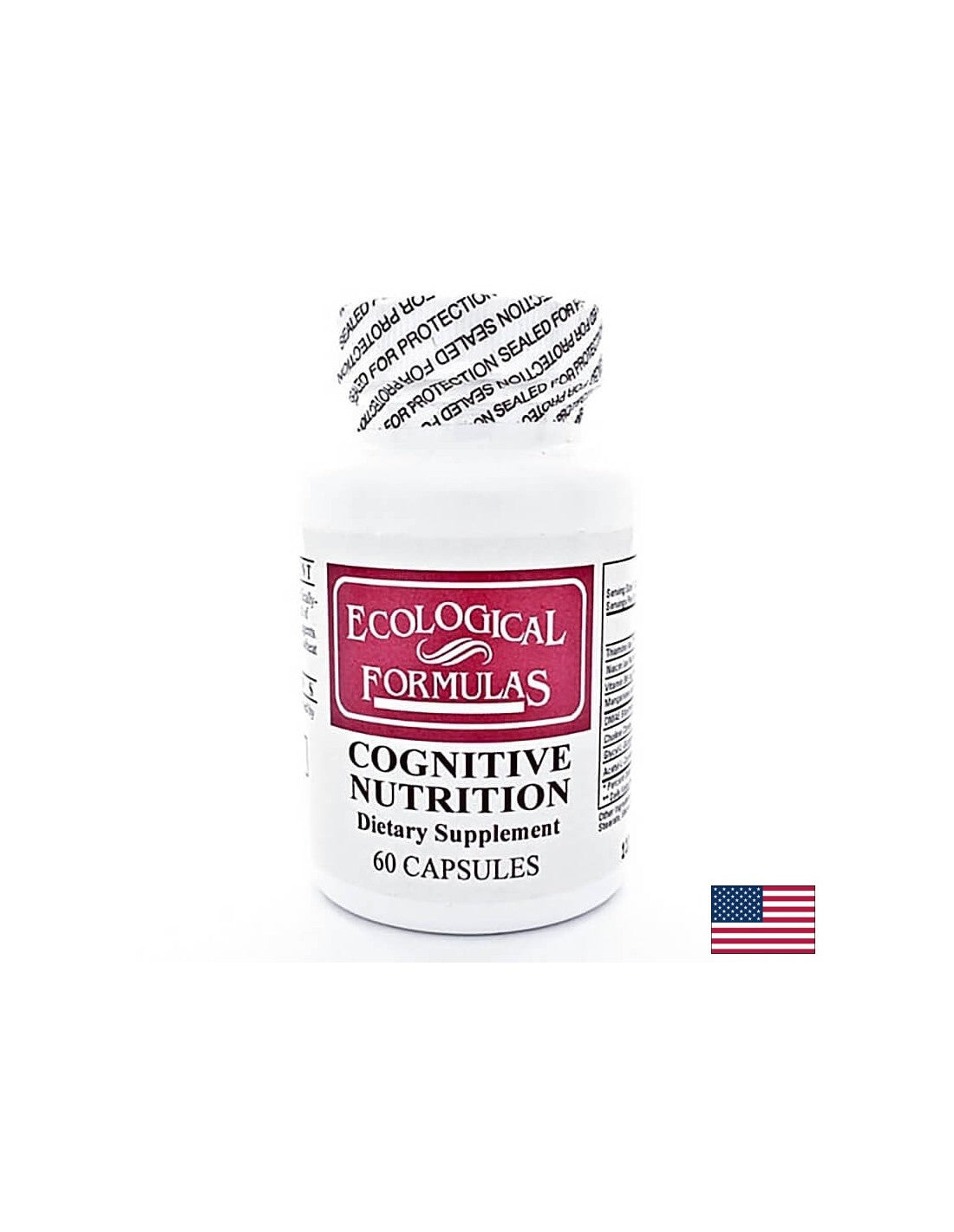 Zur Stimulierung der Gehirnaktivität – Cognitive Nutrition, 60 Kapseln