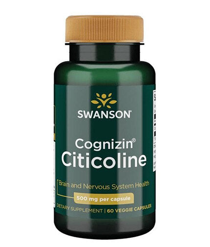 Cognizin Citicolin 500 mg/60 Vcaps - 0