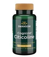 Cognizin Citicolin 500 mg/60 Vcaps - 0