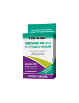 Cold-A-Tak® Oregano Oil Extra Strength/Oregano (Öl/80 % Carvacrol), 180 mg, 30 Softgelkapseln