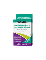 Cold-A-Tak® Oregano Oil Extra Strength/Oregano (Öl/80 % Carvacrol), 180 mg, 30 Softgelkapseln