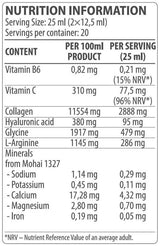 Kollagenflüssigkeit | mit Hyaluronsäure & Vitamin C – 500 ml