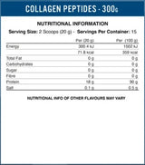 Kollagenpeptide | Hydrolysiertes Kollagenprotein – 300 Gramm