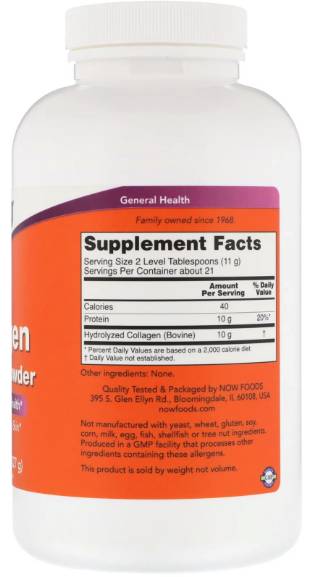 Kollagenpeptidpulver – 227 Gramm