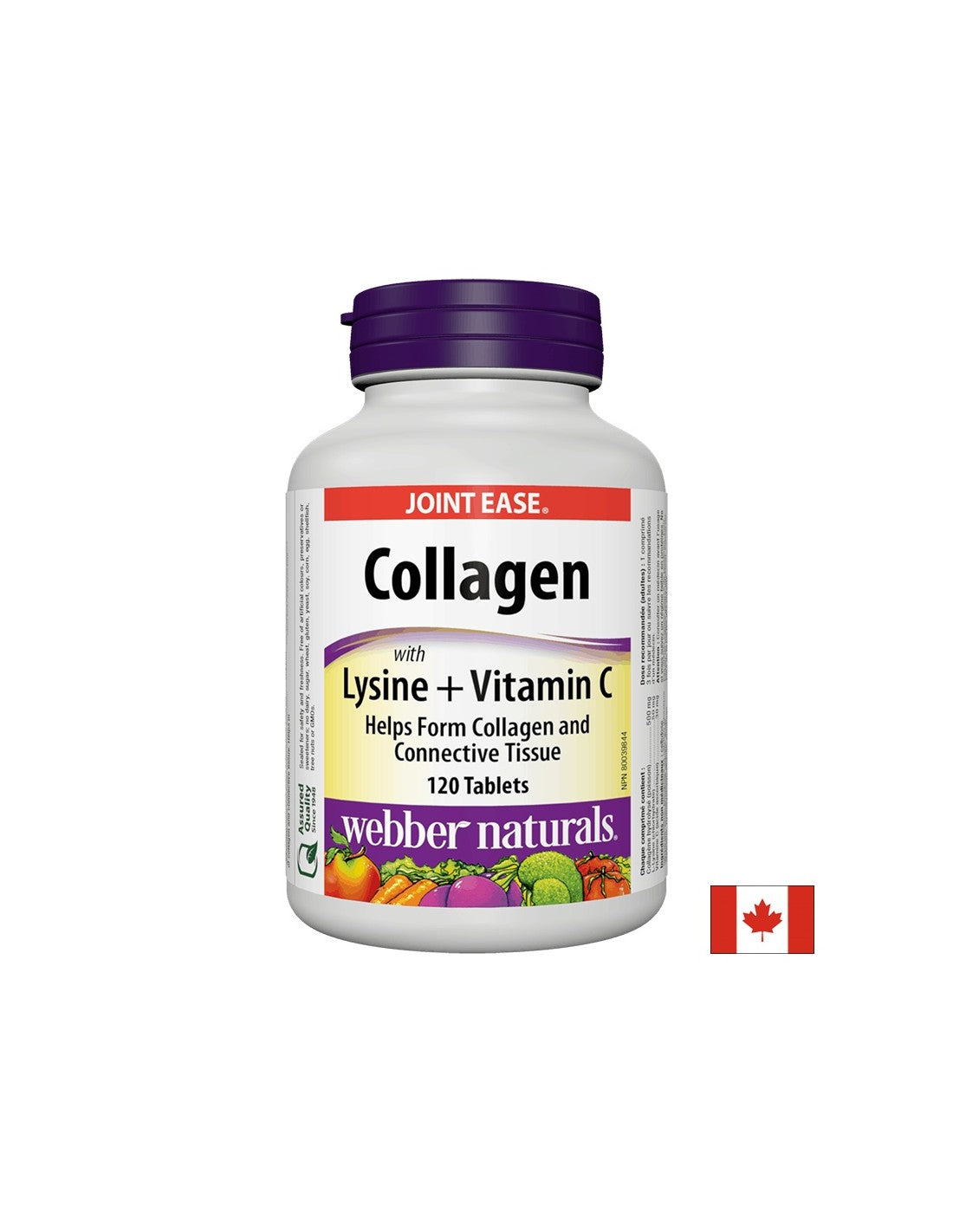 Kollagen mit Lysin + Vitamin C/Kollagen 500 mg mit Lysin und Vitamin C x 120 Tabletten