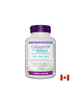 Collagen30® mit Biotin/Kollagen (bioaktive Kollagenpeptide) mit Biotin, 120 Tabletten <tc>Webber Naturals</tc>