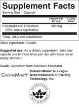 Kolostrum 480 mg 60 Kapseln