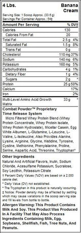 Combat Protein Pulver – 1818 Gramm