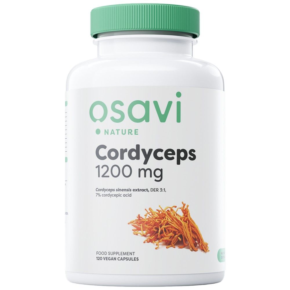 Cordyceps 1200 mg – 120 Kapseln
