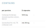 Cordyceps 1200 mg – 60 Kapseln