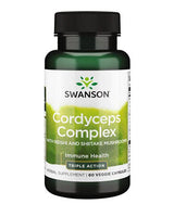 Cordyceps-Komplex mit Reishi- und Shiitake-Pilzen – 60 Kapseln