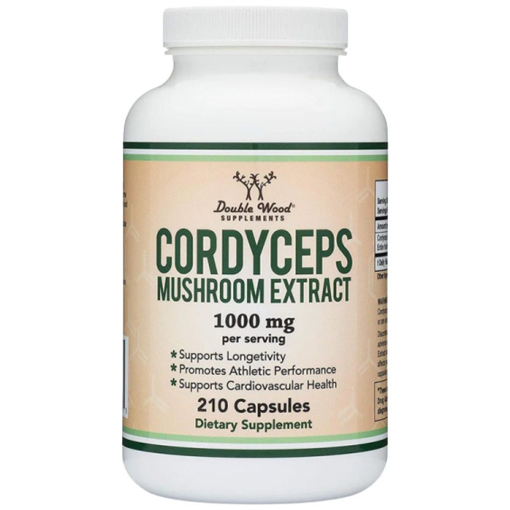 Cordyceps-Pilz-Extrakt 1000 mg – 210 Kapseln