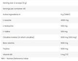 Kern-BCAA 8:1:1 | mit Citrullin und Beta-Alanin – 350 Gramm