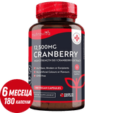 Cranberry – Rote Cranberry 12500 mg 180 vegane Kapseln