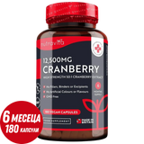 Cranberry – Rote Cranberry 12500 mg 180 vegane Kapseln