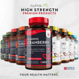 Cranberry – Rote Cranberry 12500 mg 180 vegane Kapseln