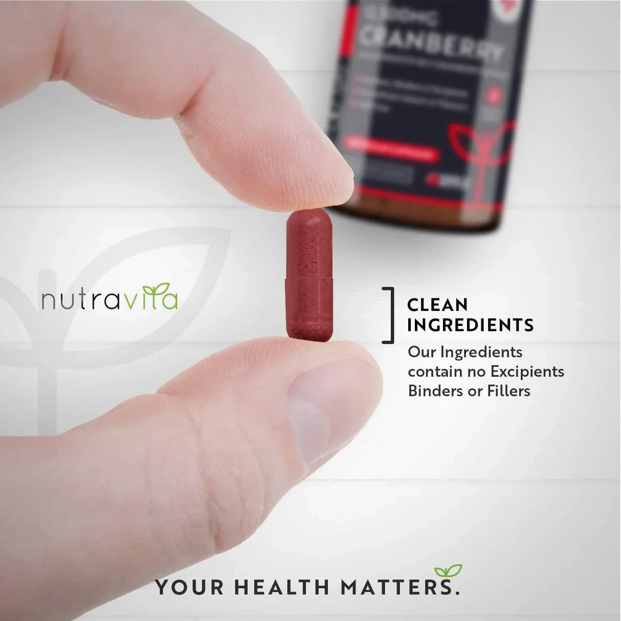 Cranberry – Rote Cranberry 12500 mg 180 vegane Kapseln