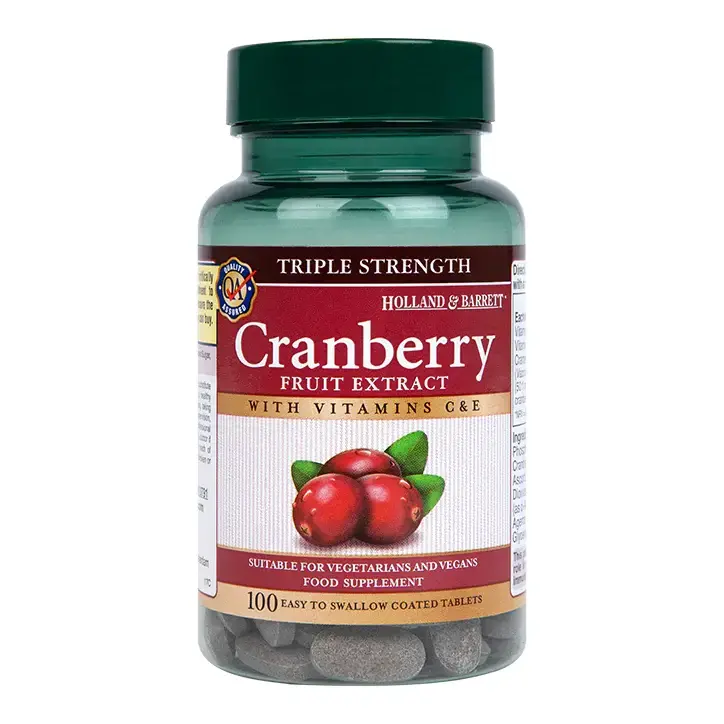 Cranberry-Extrakt + Vit C & E 400 mg 90 Tabletten