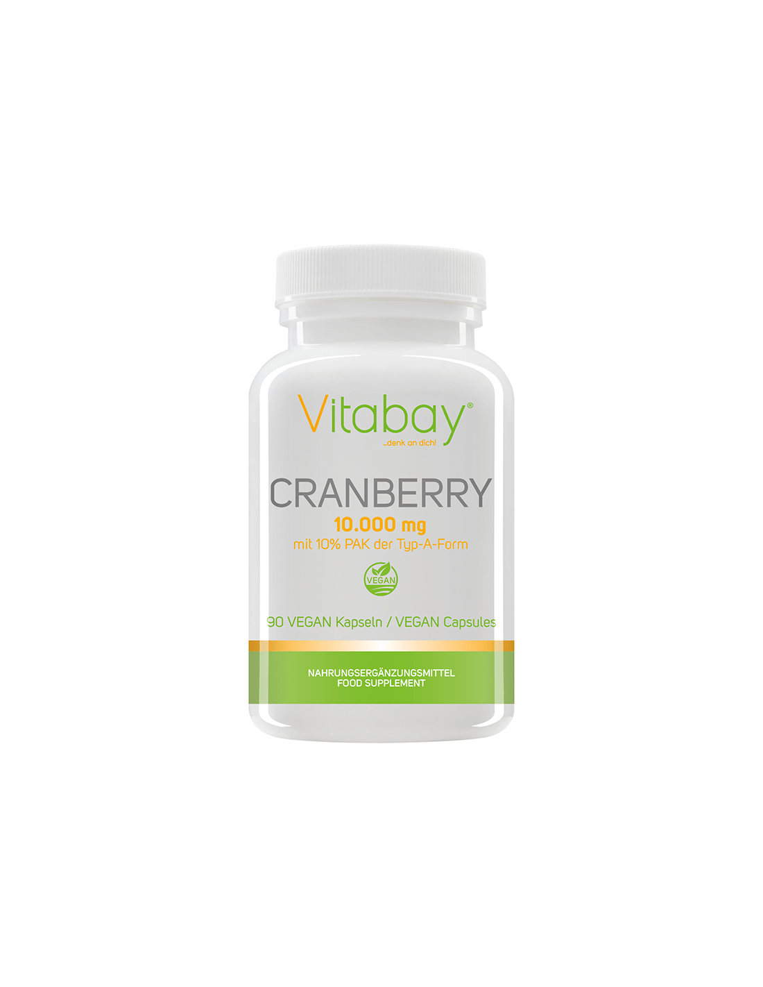 Cranberry-Extrakt/Amerikanische Cranberry (Extrakt, 10 % Proanthocyanidine), 90 Kapseln <tc>Vitabay</tc>