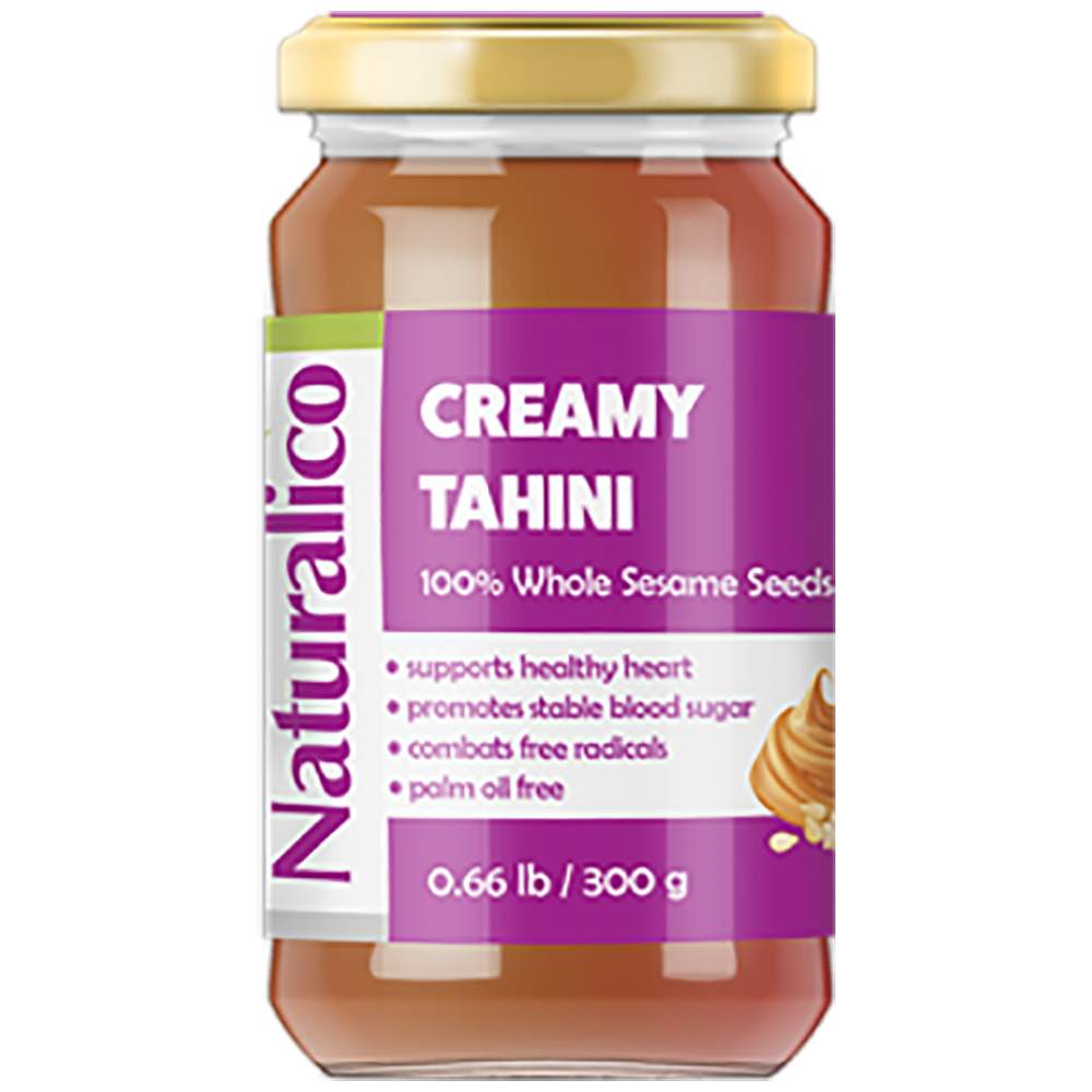 Cremiges Tahini aus 100 % ganzen Sesamkörnern – 300 Gramm