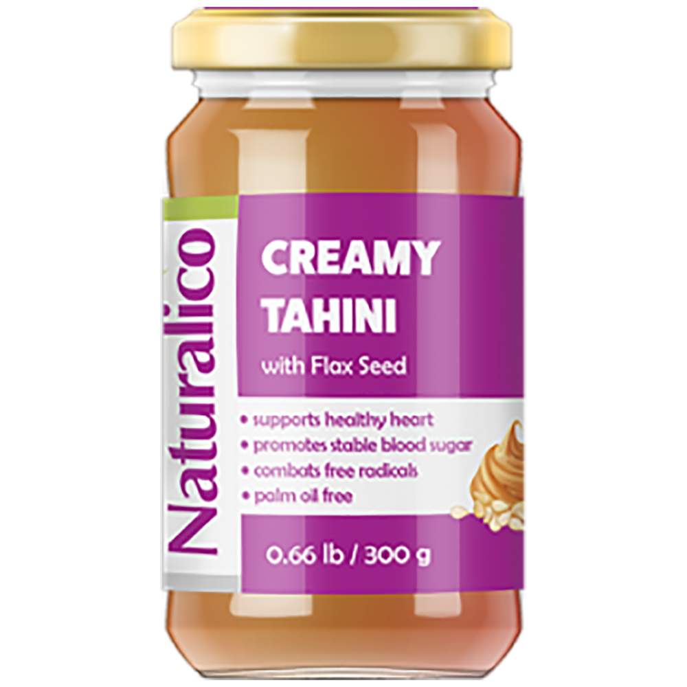 Cremiges Tahini mit Leinsamen 300 Gramm