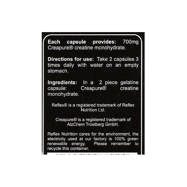 Creapure Kreatin-Kapseln – 90 Kapseln