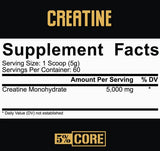 Kreatin-Monohydrat-Pulver | Core-Serie – 300 Gramm