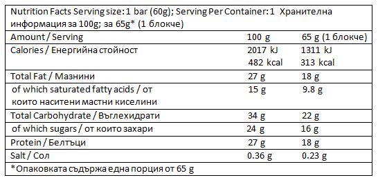 Crunch Proteinriegel/70 g