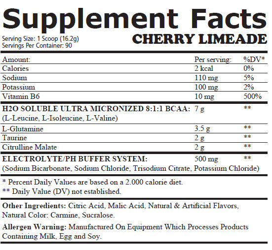 Cryo Cell BCAA 8:1:1/90 Portionen - 1.400 KG