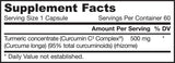 Curcumin 95.500 mg | 95 % Curcuminoide Kurkuma-Extrakt – 60 Kapseln